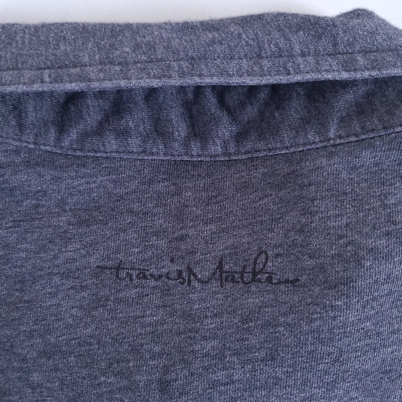 Travis Mathew Stiped Golf Polo Shirt XL Were Dancin - Picture 6 of 10